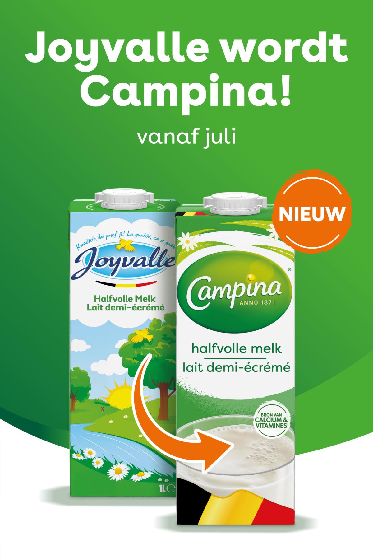 Joyvalle® wordt Campina