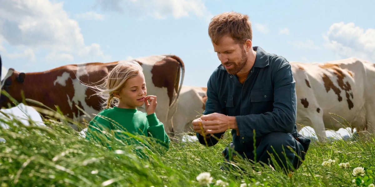 Campina boer en meisje laag 2
