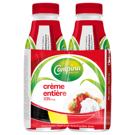 Crème entière 33%