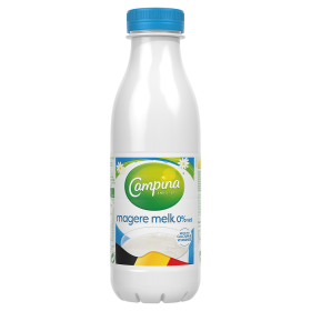 Campina magere melk 500ml Pet nieuw design 