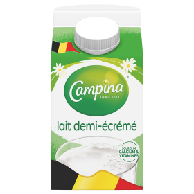 Campina lait demi-écrémé 