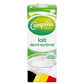 Campina Lait demi-écrémé 1L karton
